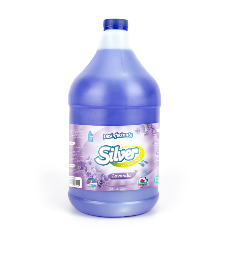 Desinfectante Antibacterial Silver Lavanda
